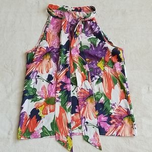 J.Crew Sill Floral Sleeveless Blouse - Size 4